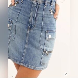We The Free Free People Utility Skirt Sz.32